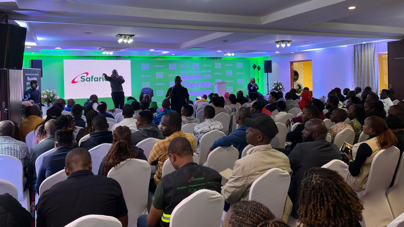 Safaricom's launch of "Bundle ya Deree and Ofa ya Boda Boda packages. PHOTO/MAC OTANI